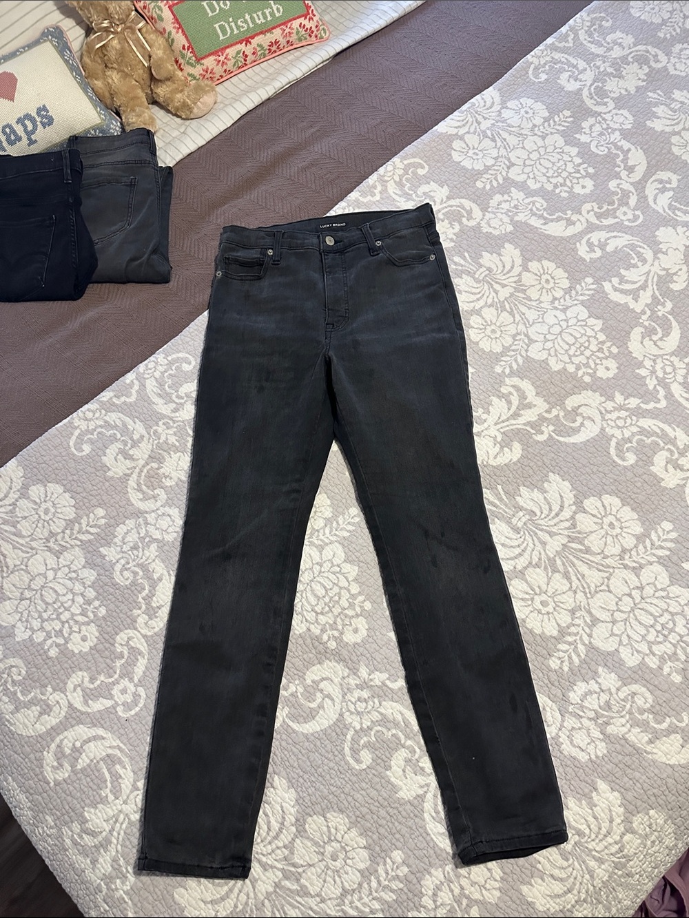 Lucky Brand Women's Black Skinny Jeans